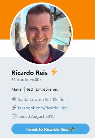 Ricardo Reis via Twitter