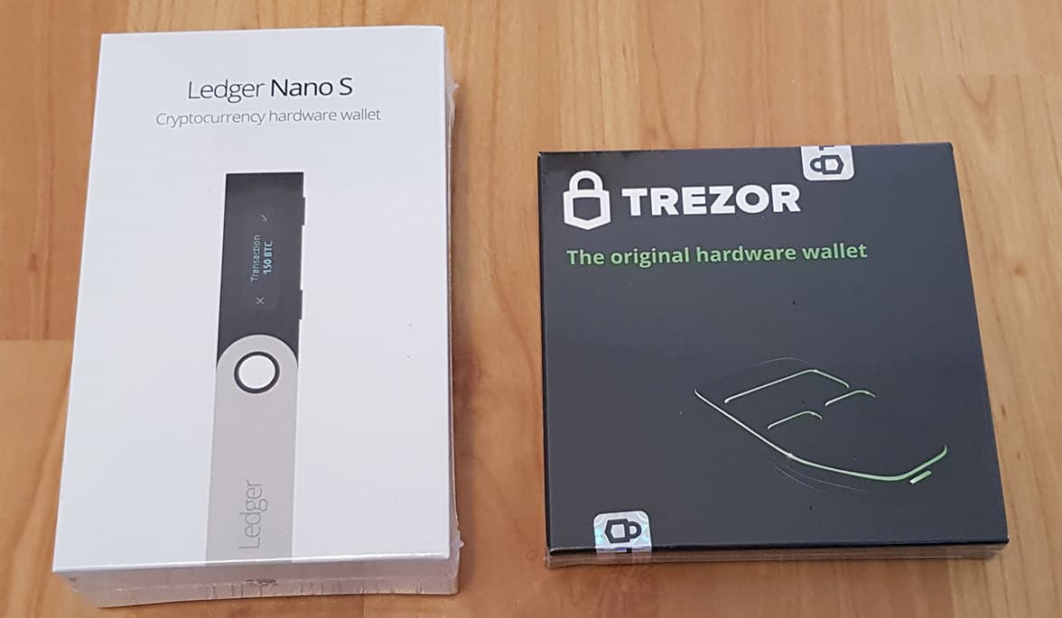 Ledger and Trezor Hardware Wallet