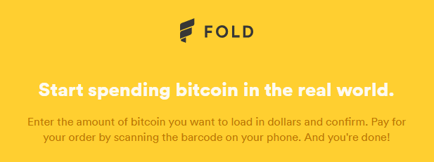 Fold via Homepage