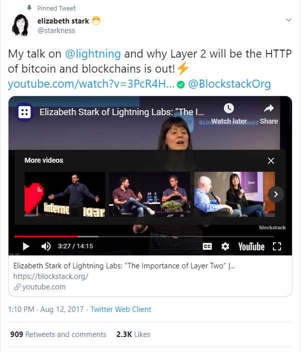 Lightning Labs CEO Elizabeth Stark on Wumbo Channels Update